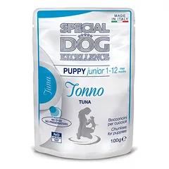Special Dog Excellence Puppy & Junior With Tuna drėgnas maistas šuniukams ir jauniems šunims su tunu, 100 g photo