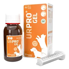 Urpro GEL Maisto papildas šunims ir katėms padedantis palaikyti tinkamą šlapimo sistemos funkcionavimą 50 ml