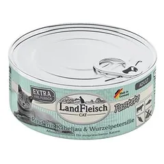 LandFleisch Cat – paštetas, konservai 6 x 195 g, drėgnas maistas katėms — 3 nuotrauka