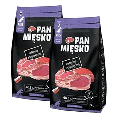 PAN MIŠKO Veršiena su aviena senjorams traškučiai M 2x9 kg