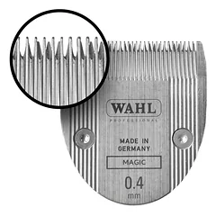 Wahl Magic Precision Blade Fine - baigiamoji ašmenys Moser Prima kirpimo mašinėlėms, Wahl Super Trim, 0,4 mm — 2 nuotrauka