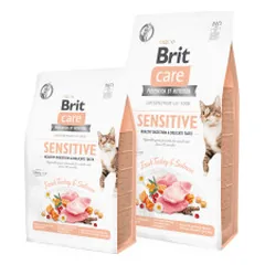 Brit Care Cat Sensitive Healthy Digestion sausas pašaras katėms