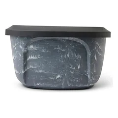 Savic kačių tualetas Aseo Jumbo marble, Pradinis rinkinys: tualetas pilka marmurinė/juoda + 6 Bag it up maišeliai — 5 nuotrauka