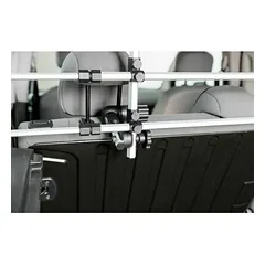 TRIXIE automobilio šuns užtvara – 105–172 × 46–60 cm (aliuminis, sidabrinė/juoda) — 5 nuotrauka