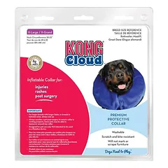 KONG Cloud pripučiamas apsauginis antkaklis šunims traumoms, išbėrimams, po operacijų, X-Large dydis kaklo apimčiai 50-64 cm — 3 nuotrauka