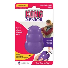 KONG Senior žaislas šunims su jautriais dantimis, mažas