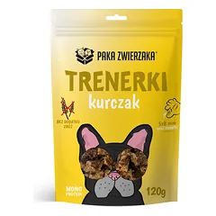 PAKA ZWIERZAKA Dresūros  skanėstai su vištiena šunims120 g