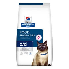 Hill's Prescription Diet z/d Food Sensitivities sausas pašaras katėms