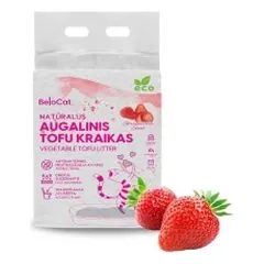 Belocat TOFU kraikas 6L/2,5kg (Braškių kvapo) — 2 nuotrauka