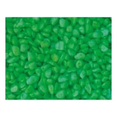 Gruntas akvariumui šviesiai žalias 3-5 mm, 1 kg