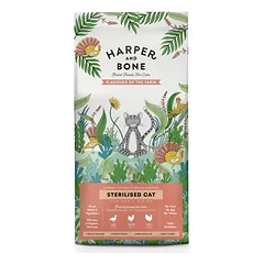 Mėginys HARPER AND BONE Cat Sterilizuotos fermos skoniai 70 g
