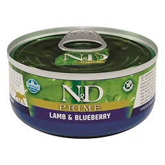 N&D Cat Prime Lamb & Blueberry konservai 70 g