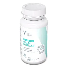 VET EXPERT CALM & RELAX - preparatas nuo streso simptomų šunims ir katėms
