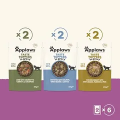 Applaws Taste Toppers drėgnas maistas šunims, ekonominė pakuotė 12 x 85 g — 3 nuotrauka