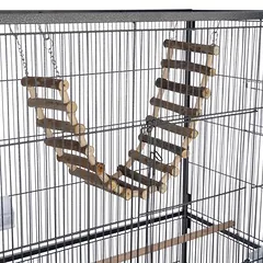 TIAKI kabantis tiltas, natūralus, L 77 x B 15 x H 2 cm — 3 nuotrauka