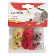 Camon mini spalvotų pelyčių rinkinys katėms