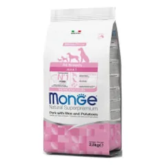 Monge Special Line Adult sausas pašaras su kiauliena šunims - Zoobaze