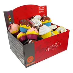 Dog Fantasy Cupcake, lateksinis žaislas šunims, pyragėliai — 1 nuotrauka