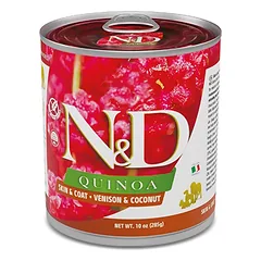 FARMINA N&D QUINOA - DOG Wet Venison&Coconut ADULT 285 g (pak.6)