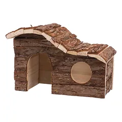 Trixie Natural Living Hanna House natūralaus medžio namelis graužikams, 26 x 16 x 15 cm — 2 nuotrauka
