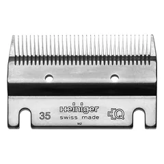 Heiniger apatinis ašmenys - apatiniai ašmenys arklio kirpimo mašinėlėms, 2 - 4 mm / nr 18 — 4 nuotrauka