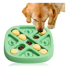 Intelligenzspiel für Hunde, interaktives Spielzeug, Futterautomat, Grün