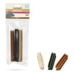 Beeztees Veggie lazdelių mišinys, skanėstai šunims, 3 x 18 cm — 4 nuotrauka