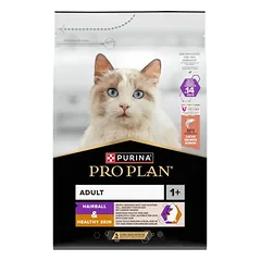 PURINA PRO PLAN Hairball Care su lašiša, sausas maistas katėms, 3 - 4,9 kg — 2 nuotrauka