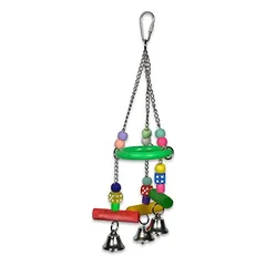 VADIGRAN Bird Toy Ring color žaislas paukščiams 30cm