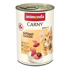 Animonda Carny Kitten ekonominė pakuotė, drėgnas maistas katėms 24 x 400 g — 3 nuotrauka
