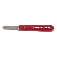 Show Tech Solid Stripper peilis - metalinis trimeris su medine rankena, tinkamas tiek dešiniarankiams, tiek kairiarankiams naudotojams. — 1 nuotrauka