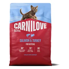 CARNILOVE ACTIVE Cat Salmon & Turkey Kitten 2 kg