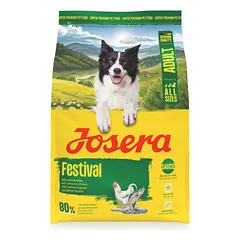JOSERA Festival sausas pašaras šunims su lašiša, 3 kg
