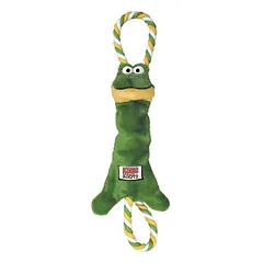 KONG tugger knots Frog žaislas šunims s/m — 4 nuotrauka