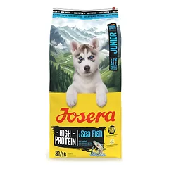 Josera High Protein su jūros žuvimi Junior, sausas maistas šunims, 3 - 4,9 kg parduotuvėje pethappy.lt