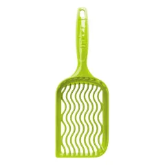 Plastikinis kačių kraiko semtuvėlis Noba Scoop, laimo spalvos nuotrauka