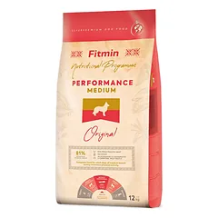 Fitmin Medium Performance sausas maistas šunims 12 kg