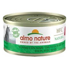 Almo Nature HFC Natural tuncis ar saldo kukurūzu 70 g - konservi kaķiem