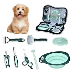 MCBOSON 8-teiliges Hundepflege-Set