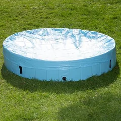 zooplus Exclusive baseinas šunims Dog Pool Keep Cool, Ø 120 x H 30 cm (įsk. dangtį) — 3 nuotrauka