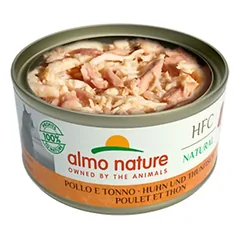 Almo Nature HFC with Chicken & Tuna konservai katėms su vištiena ir tunu