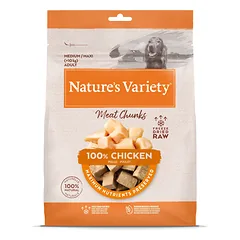Nature’s Variety Meat Chunks (vištiena) 50 g parduotuvėje vetprekes.lt