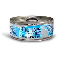 Monge konservai katėms su Atlanto tunu savo sultyse 12x80g