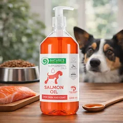Suaugusių šunų ir kačių pašaro papildas - lašišų aliejus, sveikai odai ir kailiui palaikyti, 100 ml — 5 nuotrauka