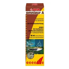 Sera akvariumo priežiūros priemonė Omnipur A, 50 ml