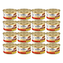 Purina Gourmet Gold su jautiena ir vištiena pomidorų padaže 48x85g