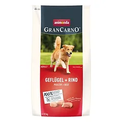 animonda GranCarno Adult su paukštiena ir jautiena, sausas maistas šunims, 3 - 4,9 kg — 3 nuotrauka
