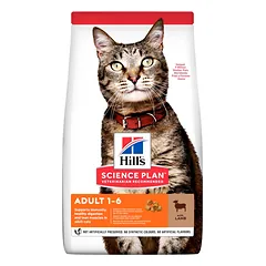 HILL'S Science Plan Feline Adult with Lamb 10kg suaugusioms katėms su ėriena