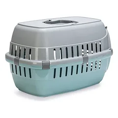Karlie transportavimo dėžė Eco Tourist, žydros spalvos, L 48 x B 31 x H 31cm — 3 nuotrauka