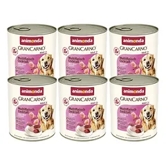 ANIMONDA GranCarno Adult Dog skonis: mėsos kokteilis 6x800g 